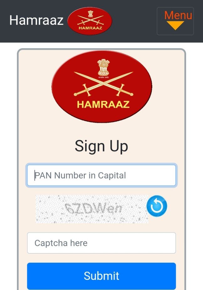 hamraaz sign up submit 