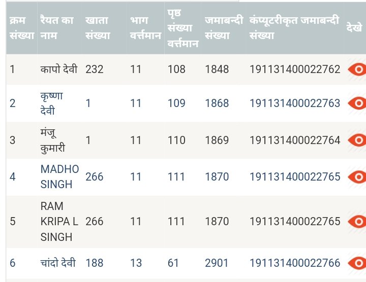 biharr jameen details check kare