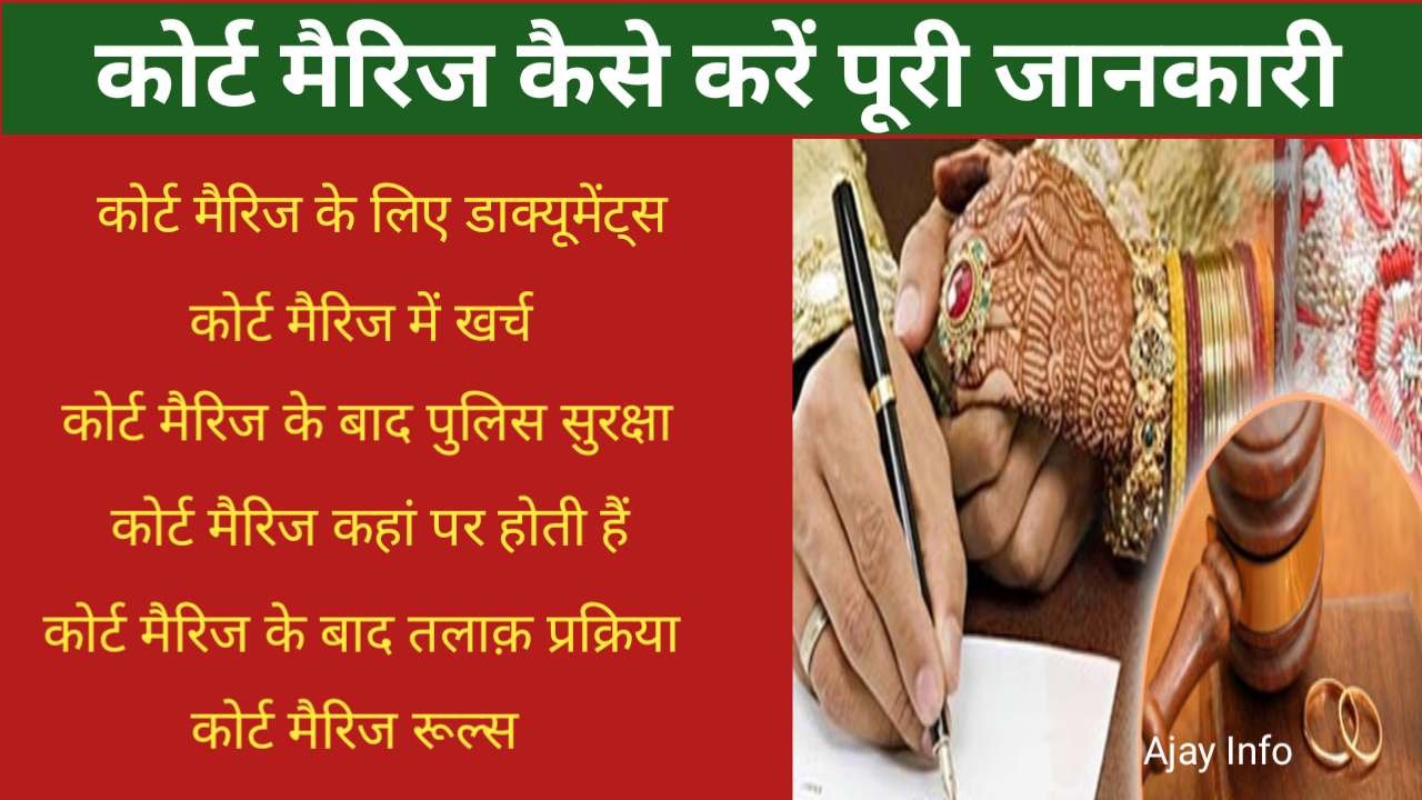 Court Marriage Kaise Kare