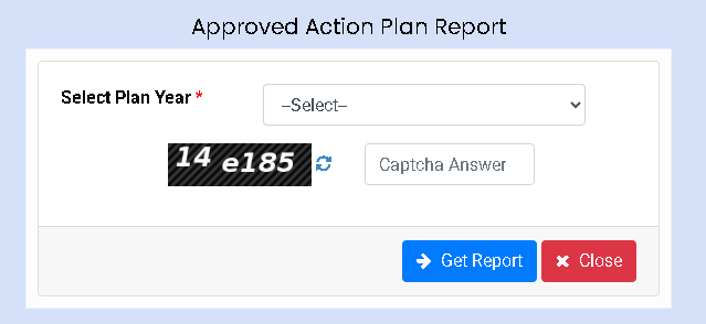 approved action plan report