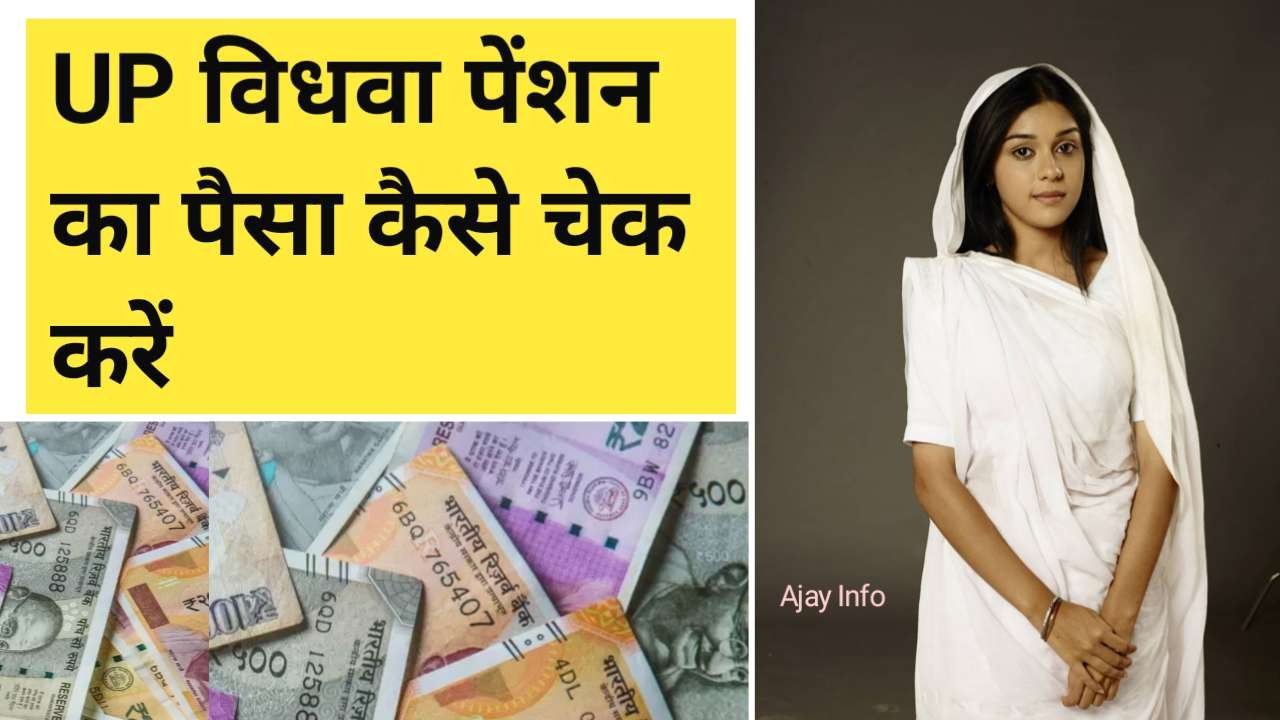 UP Vidhwa Pension Ka Paisa Kaise Check Kare