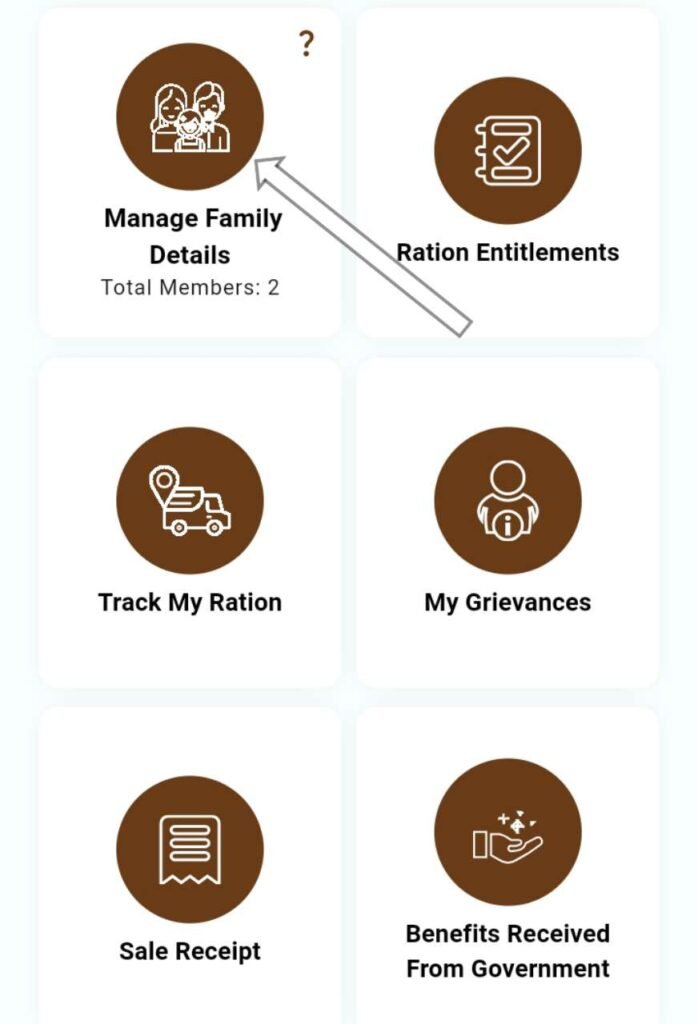 manage family details