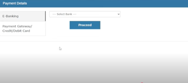 payment details